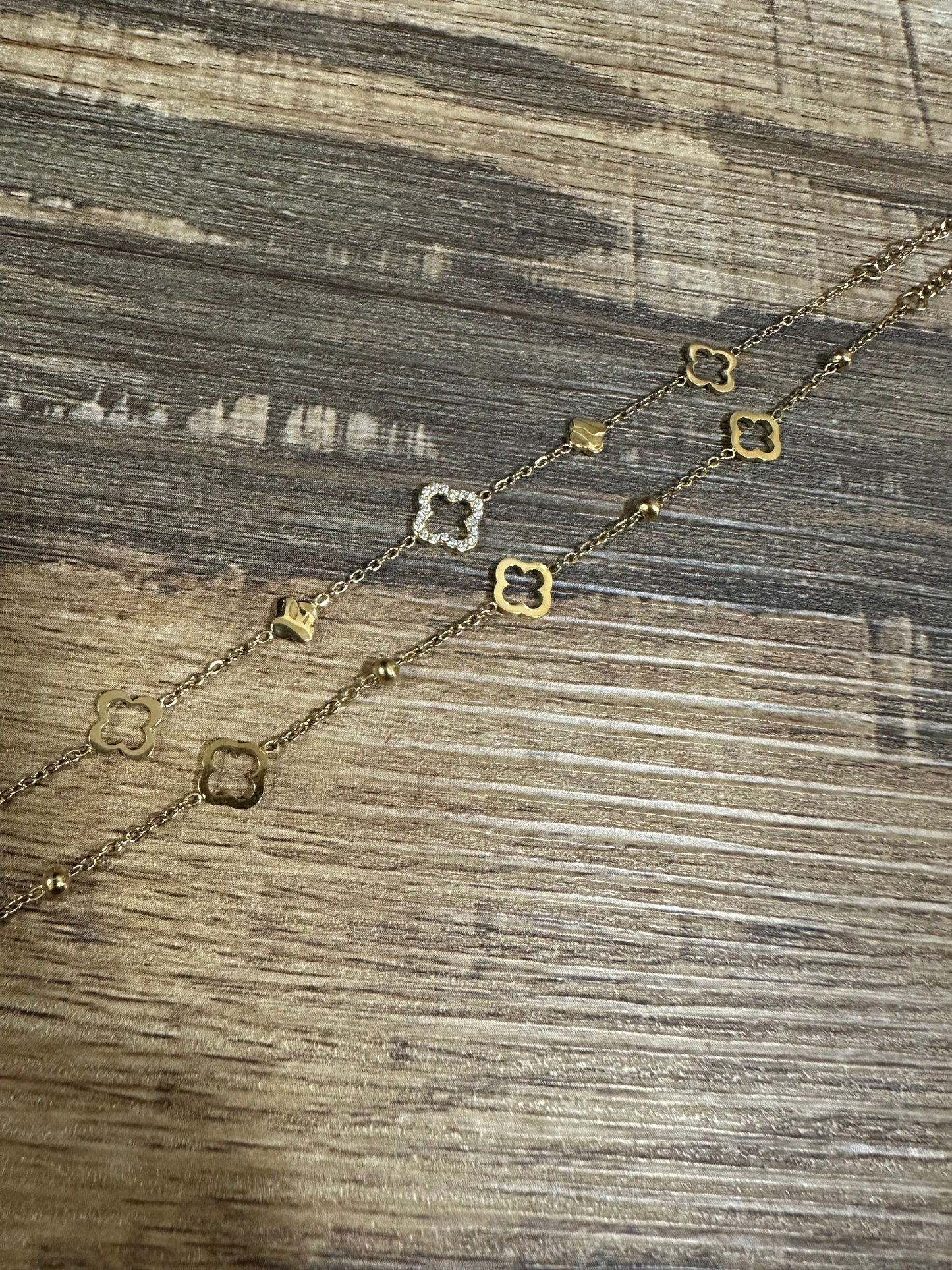 Bracelet Multi trèfle 