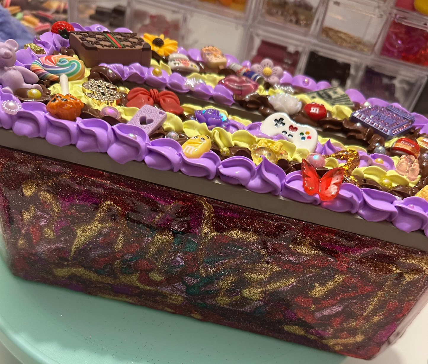 Grosse boîte à mouchoirs 