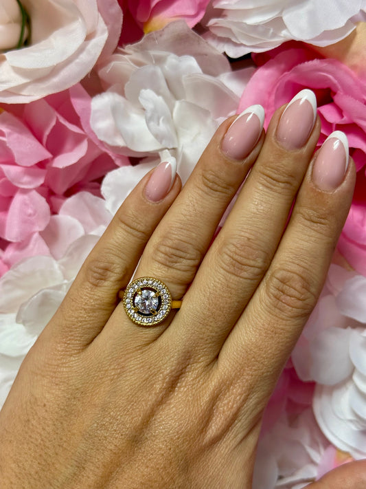 Bague dorée reine 👸