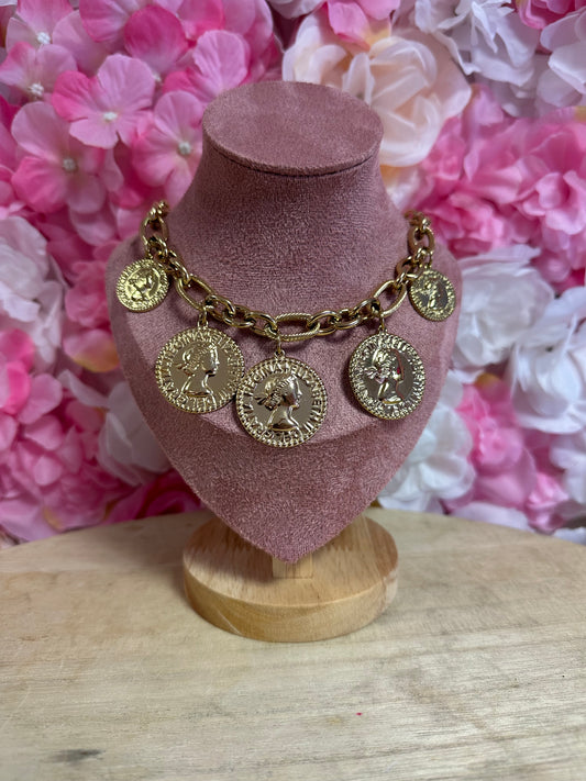 Collier breloque Élisabeth
