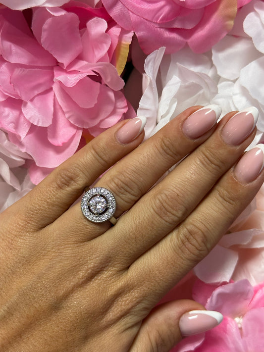 Bague argentée reine 👸