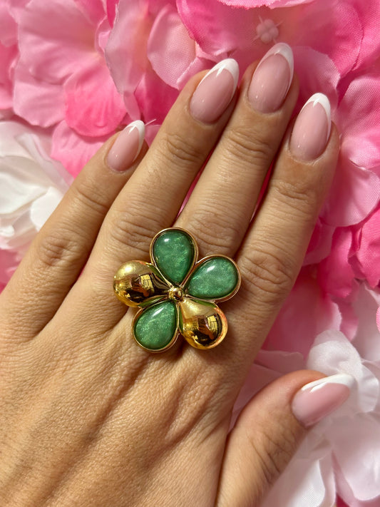 Bague sisi verte 🌸