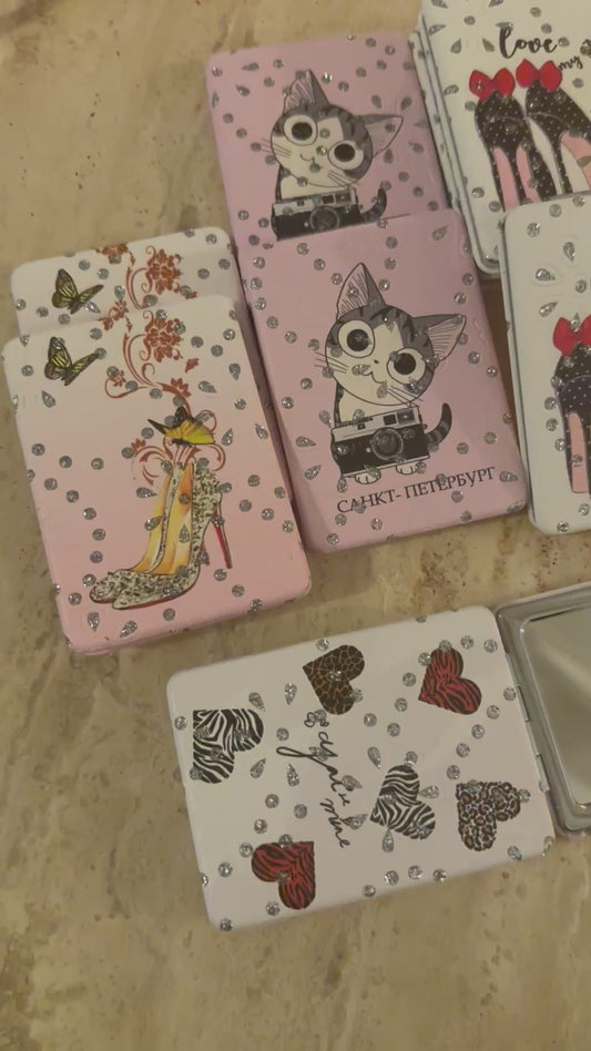 Miroir kawaii  🪞 🐻 👠 🦋